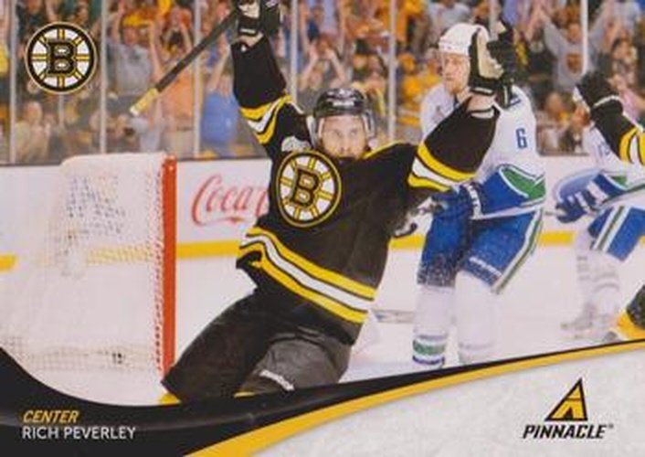 #49 Rich Peverley - Boston Bruins - 2011-12 Panini Pinnacle Hockey