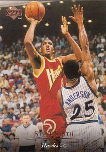 #49 Steve Smith - Atlanta Hawks - 1995-96 Upper Deck Basketball