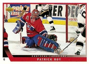 #49 Patrick Roy - Montreal Canadiens - 1993-94 Upper Deck Hockey