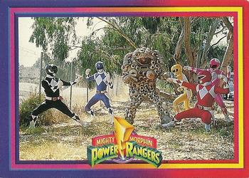 #49 Power Rangers Attack - 1994 Collect-A-Card Power Rangers