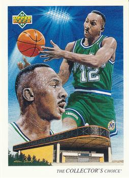 #49 Derek Harper - Dallas Mavericks - 1992-93 Upper Deck Basketball