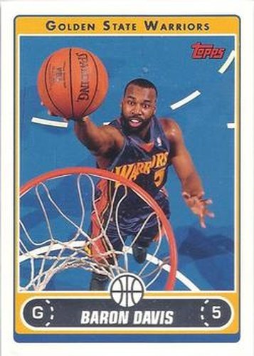 #49 Baron Davis - Golden State Warriors - 2006-07 Topps Basketball