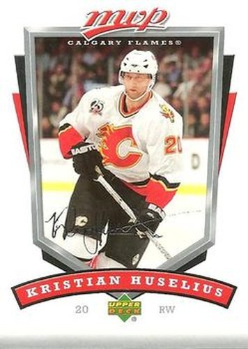 #49 Kristian Huselius - Calgary Flames - 2006-07 Upper Deck MVP Hockey