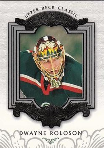 #49 Dwayne Roloson - Minnesota Wild - 2003-04 Upper Deck Classic Portraits Hockey