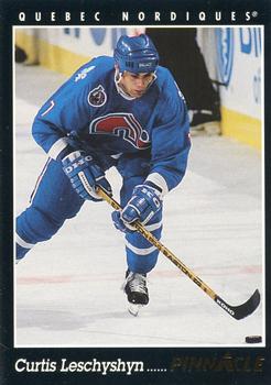 #49 Curtis Leschyshyn - Quebec Nordiques - 1993-94 Pinnacle Hockey