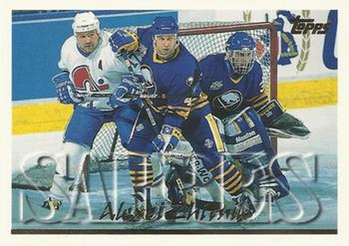 #49 Alexei Zhitnik - Buffalo Sabres - 1995-96 Topps Hockey