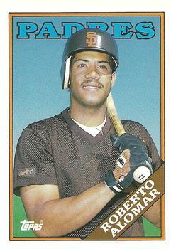 #4T Roberto Alomar - San Diego Padres - 1988 Topps Traded Baseball