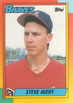 #4T Steve Avery - Atlanta Braves - 1990 Topps Traded Baseball
