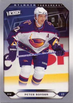 #204 Peter Bondra - Atlanta Thrashers - 2005-06 Upper Deck Victory Hockey
