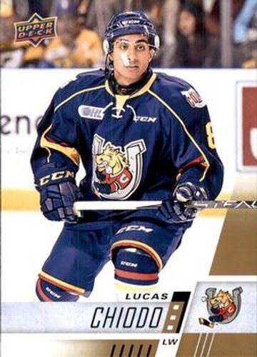 #4 Lucas Chiodo - Barrie Colts - 2017-18 Upper Deck CHL Hockey