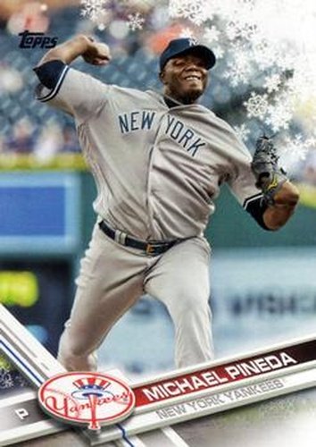 #HMW4 Michael Pineda - New York Yankees - 2017 Topps Holiday Baseball