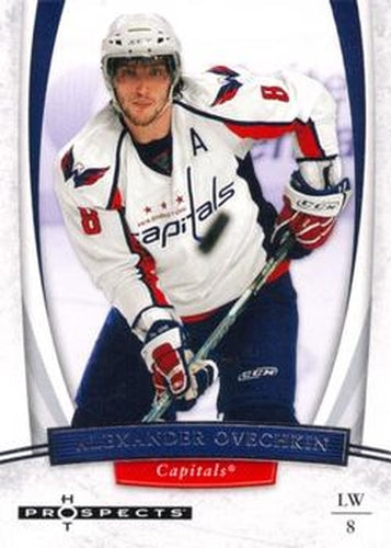 #4 Alexander Ovechkin - Washington Capitals - 2007-08 Fleer Hot Prospects Hockey