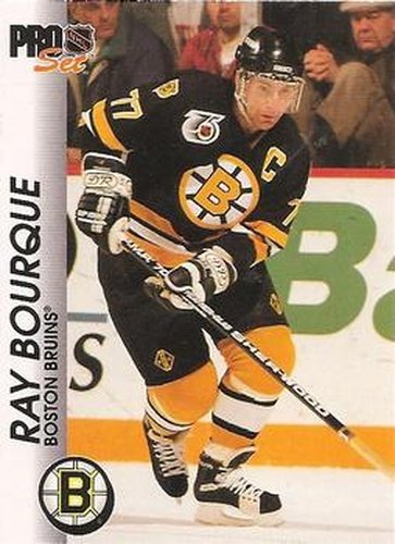 #4 Ray Bourque - Boston Bruins - 1992-93 Pro Set Hockey