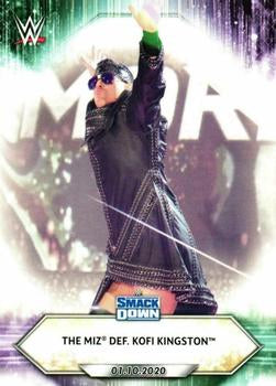 #4 The Miz def. Kofi Kingston - 2021 Topps WWE Wrestling