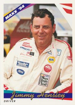 #4 Jimmy Hensley - AK Racing / Morgan-McClure Motorsports - 1994 Maxx Racing