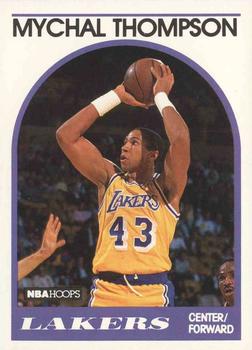 #4 Mychal Thompson - Los Angeles Lakers - 1989-90 Hoops Basketball