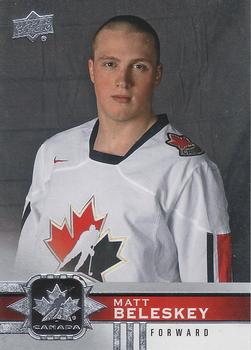 #4 Matt Beleskey - Canada - 2017-18 Upper Deck Canadian Tire Team Canada Hockey