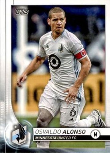 #4 Osvaldo Alonso - Minnesota United FC - 2020 Topps MLS Soccer