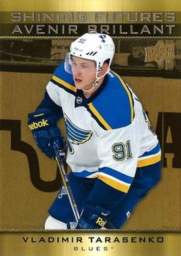 #SF-4 Vladimir Tarasenko - St. Louis Blues - 2015-16 Upper Deck Tim Hortons Hockey - Shining Futures