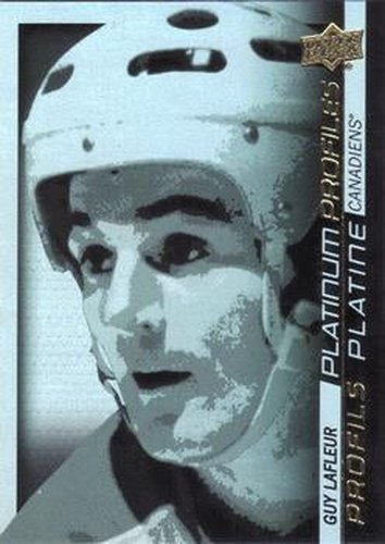#SS-4 Guy Lafleur - Montreal Canadiens - 2015-16 Upper Deck Tim Hortons Hockey - Platinum Profiles