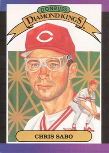 #4 Chris Sabo - Cincinnati Reds - 1989 Donruss Baseball