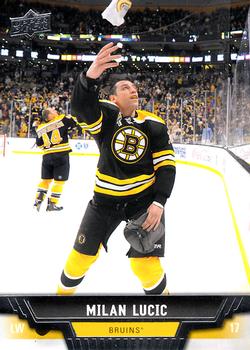 #4 Milan Lucic - Boston Bruins - 2013-14 Upper Deck Hockey