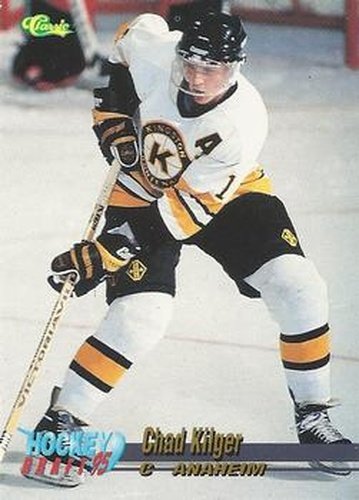 #4 Chad Kilger - Anaheim Mighty Ducks - 1995 Classic Hockey