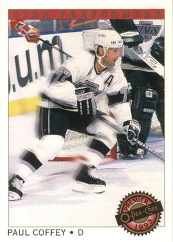 #4 Paul Coffey - Los Angeles Kings - 1992-93 O-Pee-Chee Premier Hockey - Star Performers