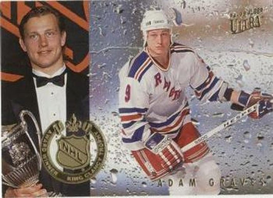 #4 Adam Graves - New York Rangers - 1994-95 Ultra Hockey - NHL Award Winners