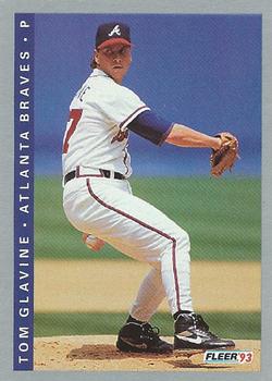 #4 Tom Glavine - Atlanta Braves - 1993 Fleer Baseball