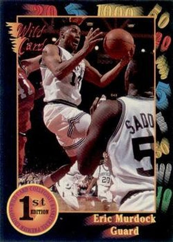 #4 Eric Murdock - Providence Friars - 1991-92 Wild Card Basketball