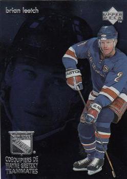 #T4 Brian Leetch - New York Rangers - 1998-99 McDonald's Upper Deck Hockey - Gretzky's Teammates