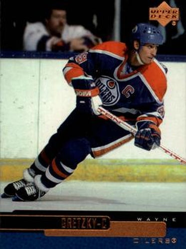 #4 Wayne Gretzky - Edmonton Oilers - 1999-00 Upper Deck Hockey