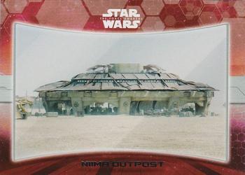 #4 Niima Outpost - 2015 Topps Star Wars The Force Awakens - Locations