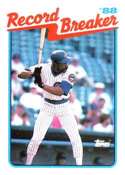 #4 Andre Dawson - Chicago Cubs - 1989 Topps Baseball