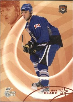 #4 Rob Blake - Colorado Avalanche - 2002-03 Be a Player All-Star Edition Hockey