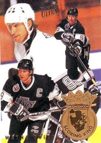 #4 Wayne Gretzky - Los Angeles Kings - 1994-95 Ultra Hockey - Scoring Kings