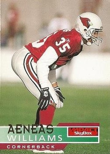 #4 Aeneas Williams - Arizona Cardinals - 1995 SkyBox Impact Football