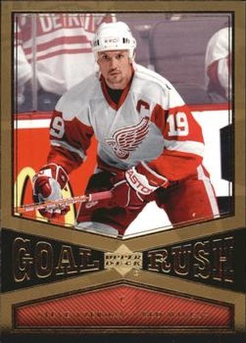 #GR4 Steve Yzerman - Detroit Red Wings - 2005-06 Upper Deck Hockey - Goal Rush