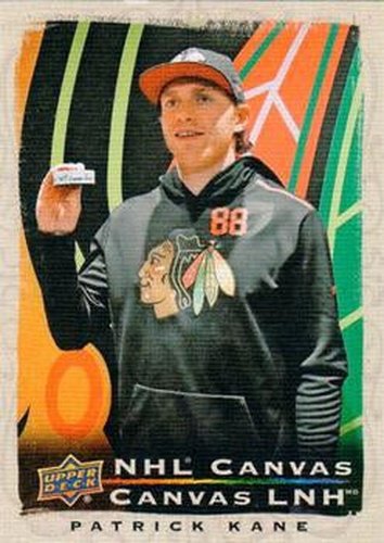 #C-4 Patrick Kane - Chicago Blackhawks - 2020-21 Upper Deck Tim Hortons Hockey - NHL Canvas