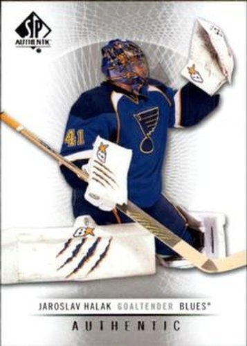 #4 Jaroslav Halak - St. Louis Blues - 2012-13 SP Authentic Hockey