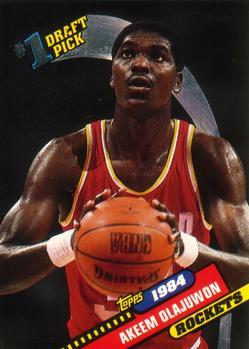 #4 Akeem Olajuwon - Houston Rockets - 1992-93 Topps Archives Basketball