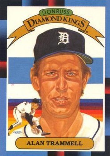 #4 Alan Trammell - Detroit Tigers - 1988 Leaf Baseball