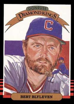 #4 Bert Blyleven - Cleveland Indians - 1985 Donruss Baseball