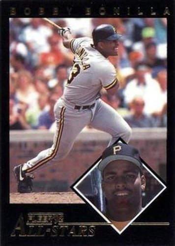 #4 Bobby Bonilla - Pittsburgh Pirates - 1992 Fleer Baseball - All-Stars