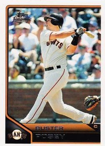 #4 Buster Posey - San Francisco Giants - 2011 Topps Lineage Baseball
