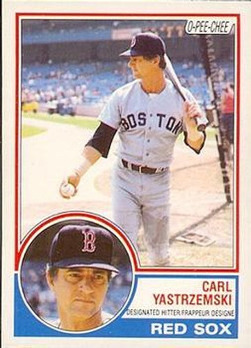 #4 Carl Yastrzemski - Boston Red Sox - 1983 O-Pee-Chee Baseball