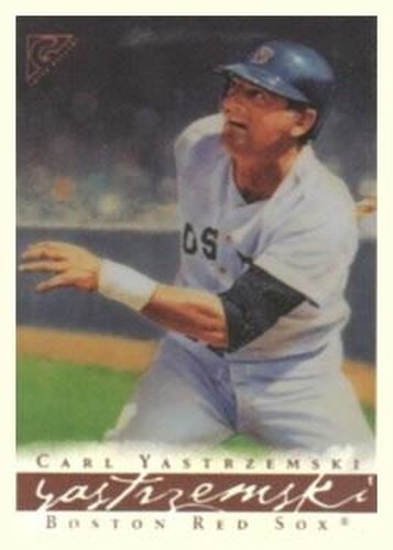 #4 Carl Yastrzemski - Boston Red Sox - 2003 Topps Gallery Hall of Fame - Artist's Proofs Baseball