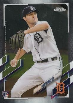 #4 Casey Mize - Detroit Tigers - 2021 Topps Chrome Baseball
