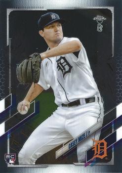 #4 Casey Mize - Detroit Tigers - 2021 Topps Chrome Ben Baller Edition Baseball